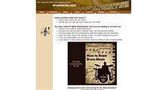 Desktop Screenshot of drummerss.com